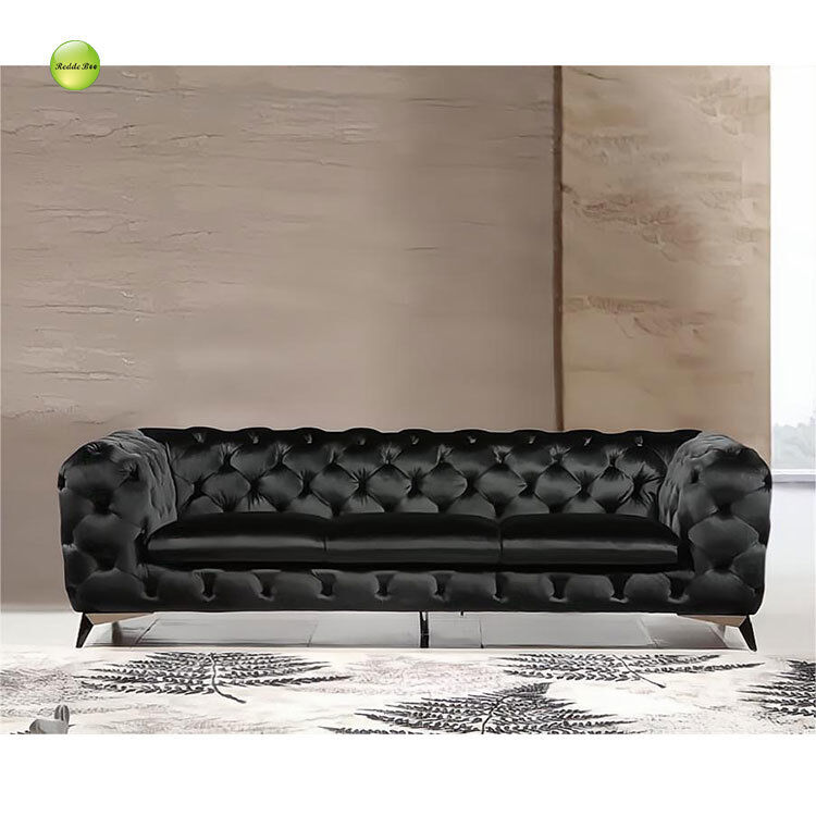 Premium Italian Leather Sofa with 15 Years Service Life and Scratch Proof Design for Luxurious Home Spaces