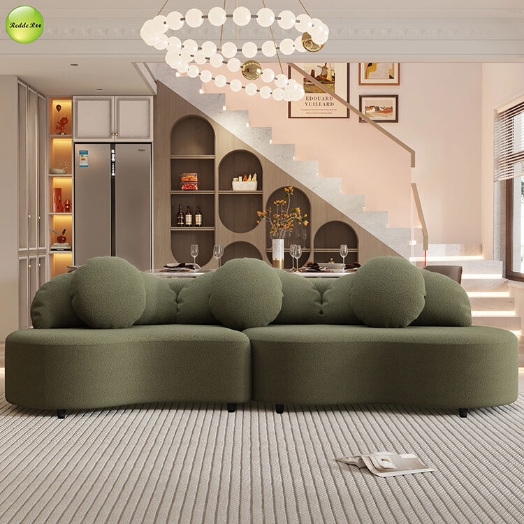 Teddy Fabric Modular Sectional Corner Sofa Furniture Seating For Hotel