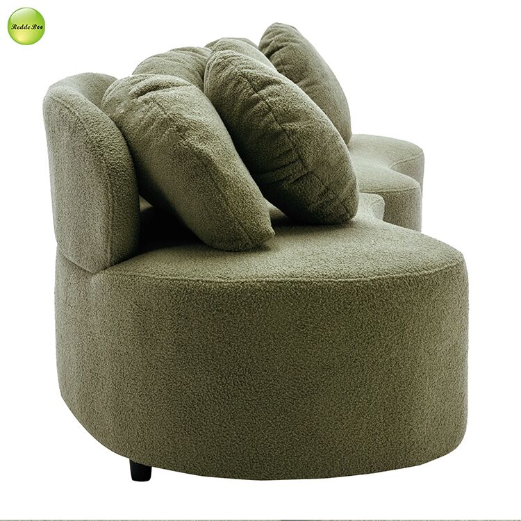 Teddy Fabric Modular Sectional Corner Sofa Furniture Seating For Hotel