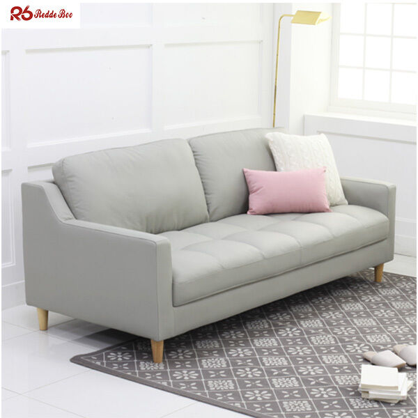 Skin Friendly Linen Fabric Sofa Modular Lounge Loveseat Living Room Furniture