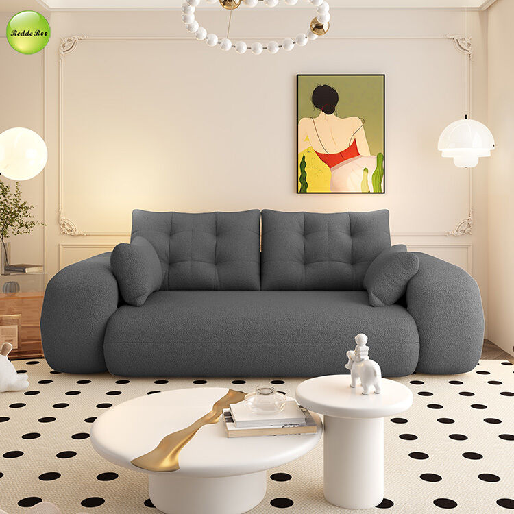 2 Seater Vacuum Packed Compressed Sofa Bed for Space-Saving Living Room Furniture