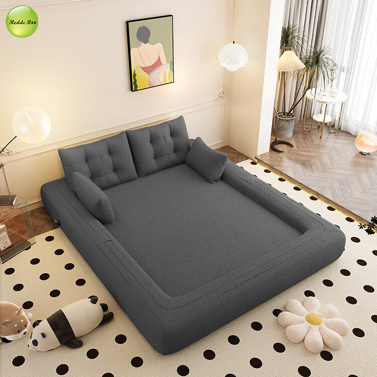 2 Seater Vacuum Packed Compressed Sofa Bed for Space-Saving Living Room Furniture