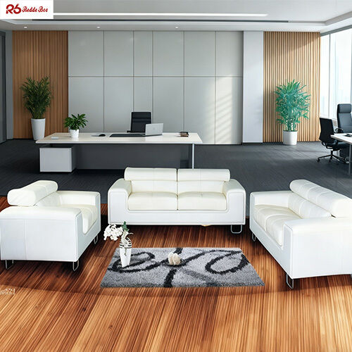 Modern Design Leather Sofa Sets 1+2+3 Seater for Reception Room Use