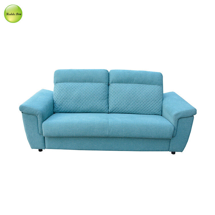 Modern Linen fabric foldable sofa bed with mattress Living Room Sofa Convertible Sleeping Folding Sofa Bed For Saving-Space