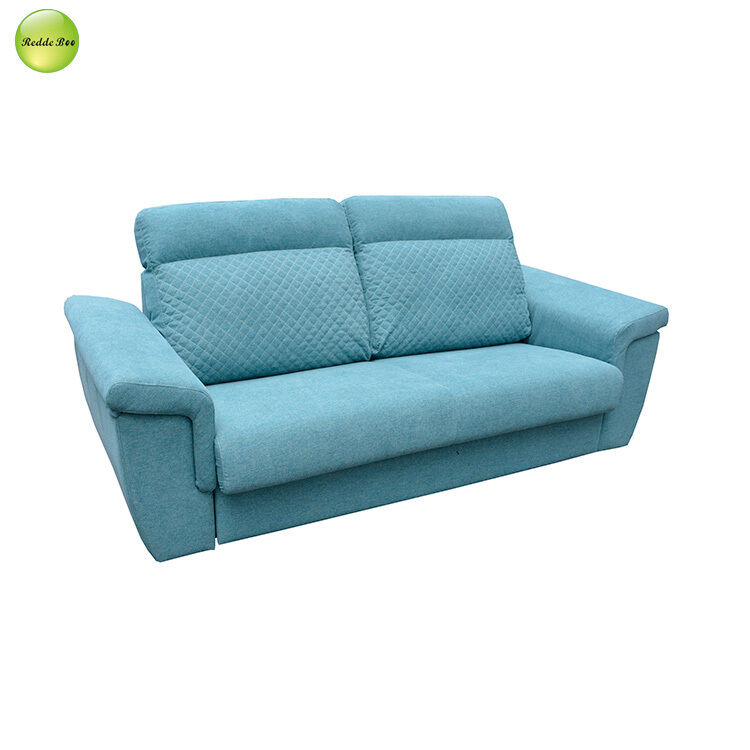 Modern Linen fabric foldable sofa bed with mattress Living Room Sofa Convertible Sleeping Folding Sofa Bed For Saving-Space