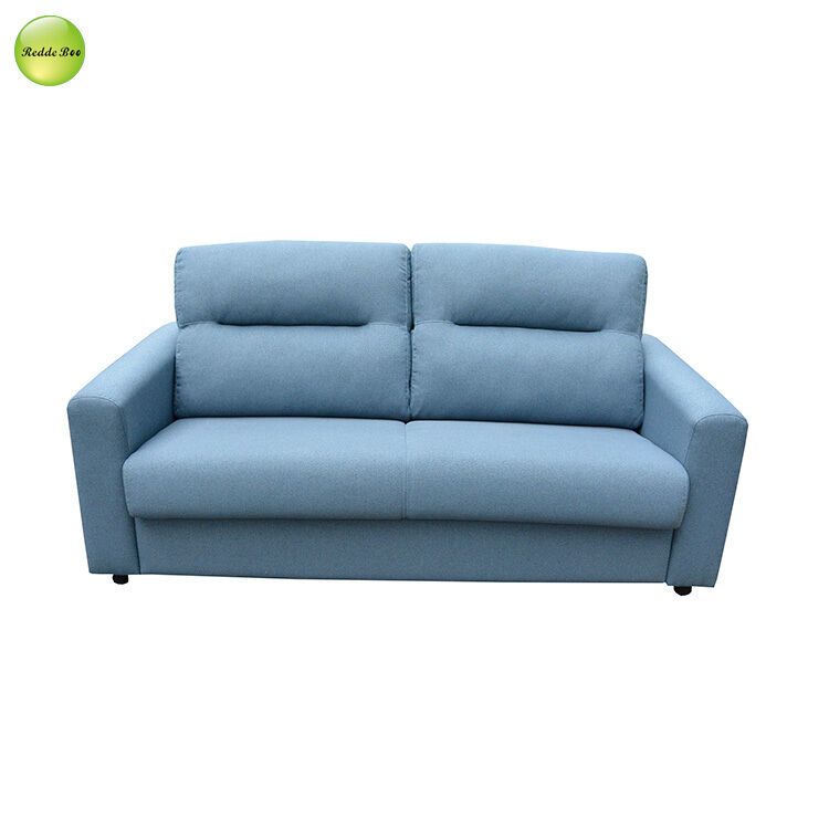 Modern Linen Fabric Sofa Bed With Mattress Space-Saving Converible Sleeping Folding Sofa Bed For Small Spaces