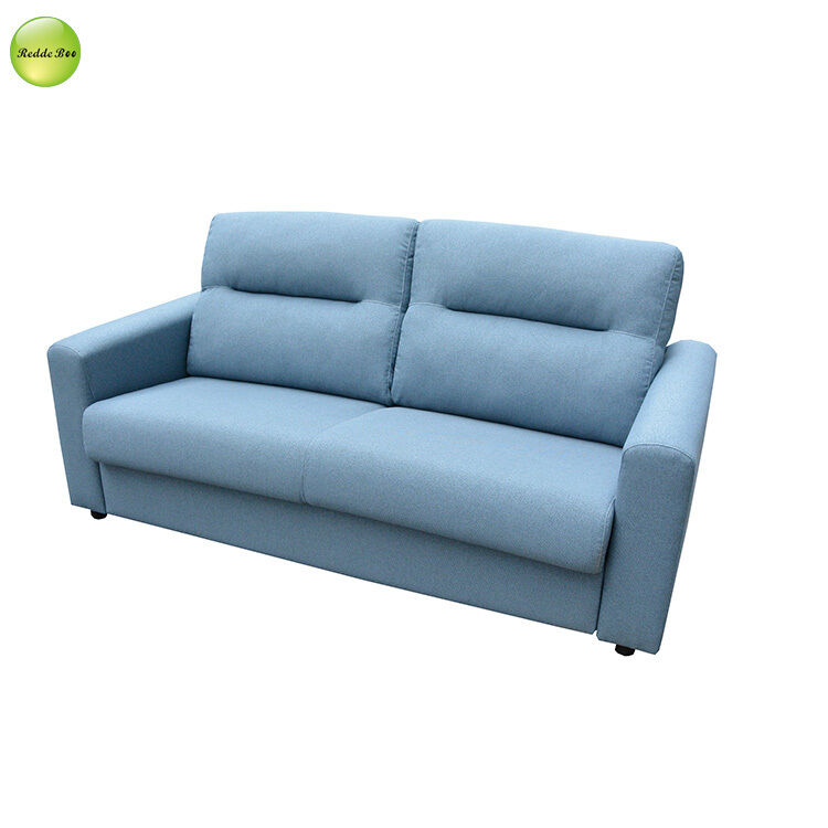 Modern Linen Fabric Sofa Bed With Mattress Space-Saving Converible Sleeping Folding Sofa Bed For Small Spaces