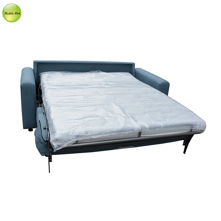 Modern Linen Fabric Sofa Bed With Mattress Space-Saving Converible Sleeping Folding Sofa Bed For Small Spaces