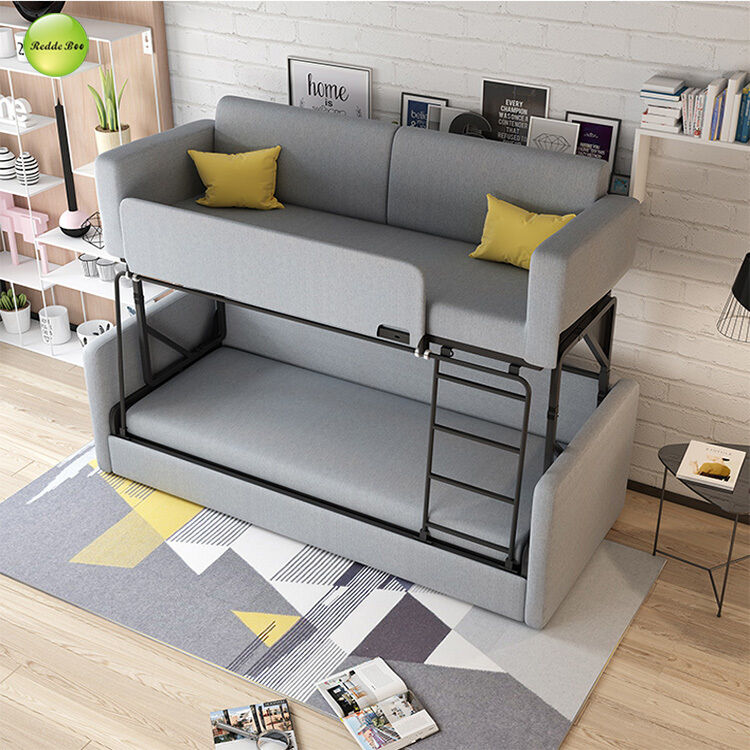 Modern 3 Seater Living Room Sofa Saving-Space Convertible Sleeping Sofa Bed For Small Apartment Folding Bunk Sofa Bed
