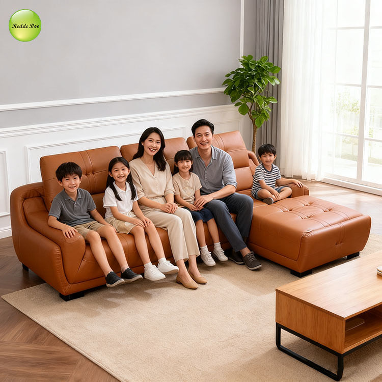 Versatile Black Modular Sofa: Multi - functional, Premium Build – Smart Choice for Family - Centric Homes