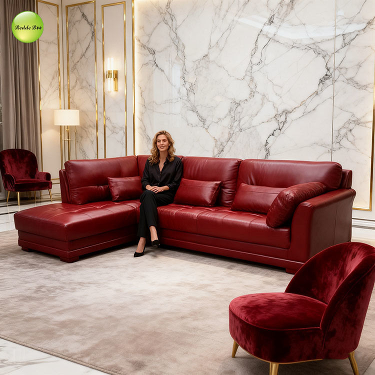 Scandi - Style Leather Sofa: Minimalist Charm, Plush Comfort – Top Pick for Family - Centric Interiors