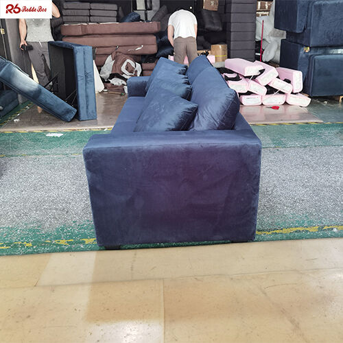 Nordic Design Assemble Sofa Sets with Storage Ottoman for Living Room