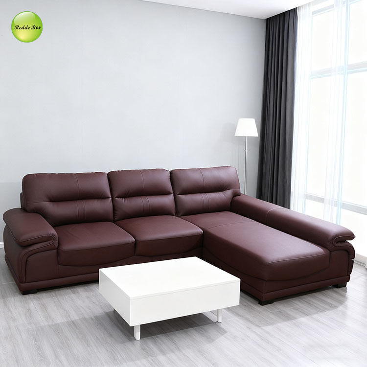 Luxury Burgundy Leather Set: Deep Hue, Premium Craft – Top Pick for Refined Family Lounges