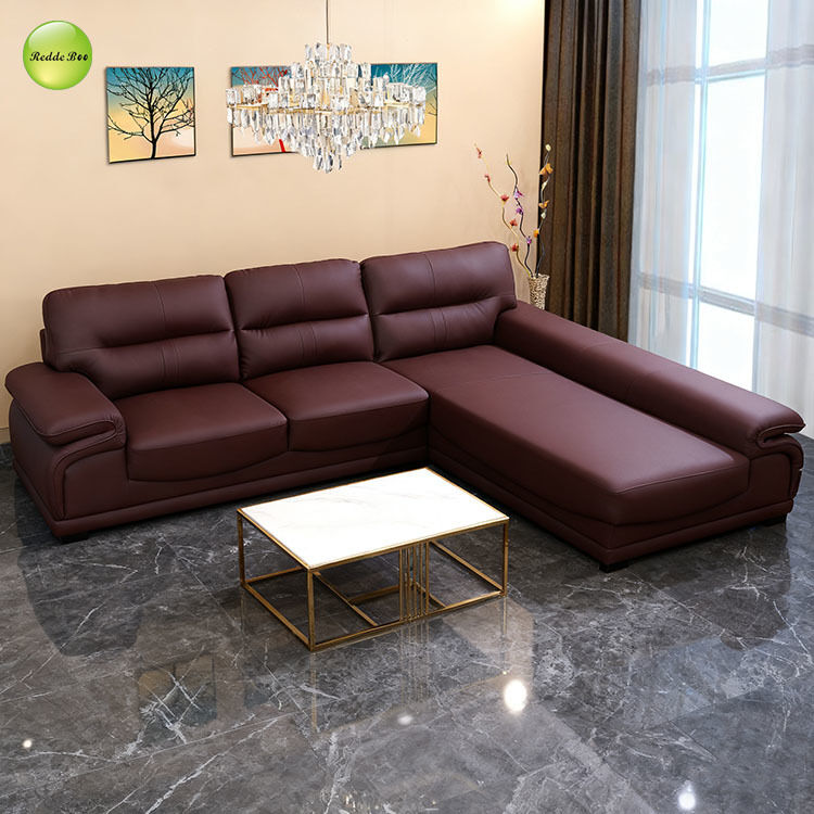 Luxury Burgundy Leather Set: Deep Hue, Premium Craft – Top Pick for Refined Family Lounges