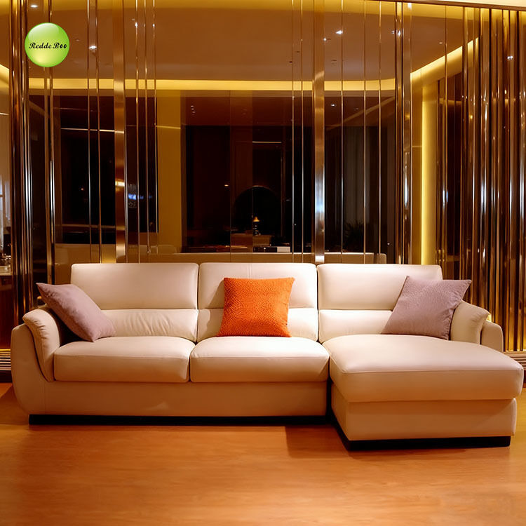 Cream Leather Sectional: Elegant Look, Durable Build – A Smart Choice for Contemporary Minimalist Homes
