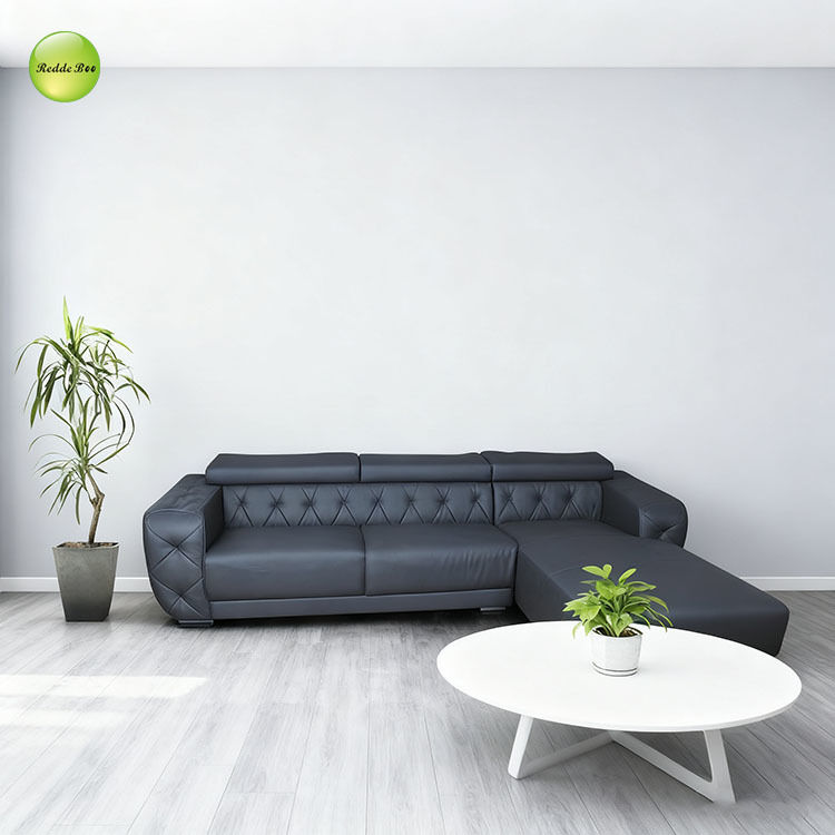 Black Leather Sectional: Classic Noir Style, Unmatched Quality – A Smart Choice for Contemporary Luxury Homes