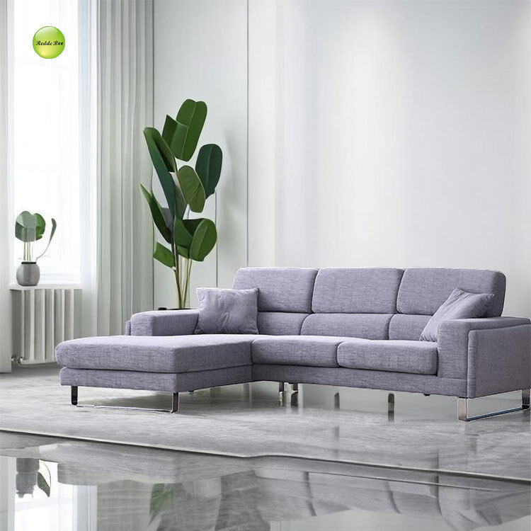 Leather Corner Sofa: Timeless Style, Easy - Clean Fabric – Perfect for Playful, Colorful Interiors