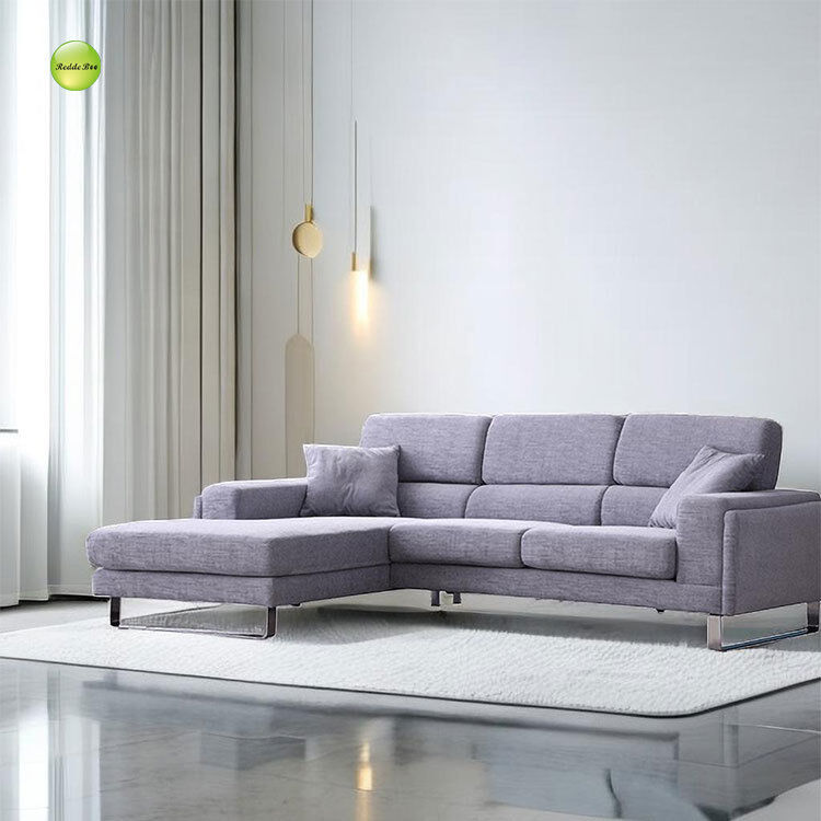 Leather Corner Sofa: Timeless Style, Easy - Clean Fabric – Perfect for Playful, Colorful Interiors