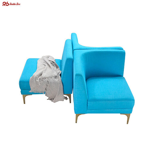 Commercial Collaborative Modular Linen Sofa Couch Sofa Anti Deformation