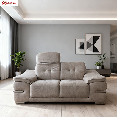 Adjustable Corner Leather Sofa Furniture Couch Rebound Sponge For Airport VIP Lounge