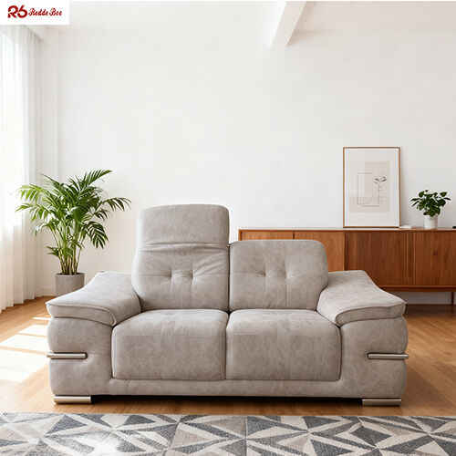 Adjustable Corner Leather Sofa Furniture Couch Rebound Sponge For Airport VIP Lounge