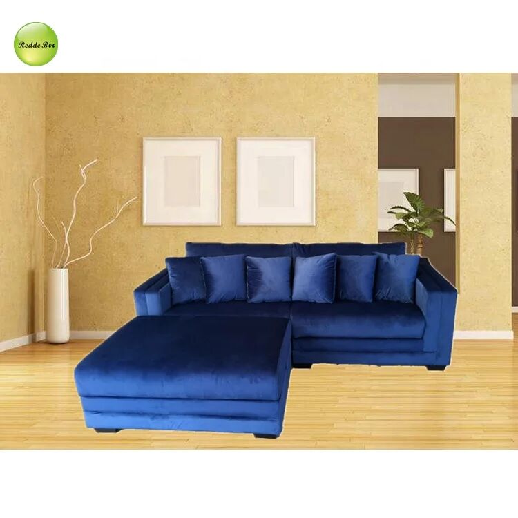 Luxury Velvet Lounge: Cloud - Like Comfort, Modular Storage – Top Pick for Stylish Urban Homes