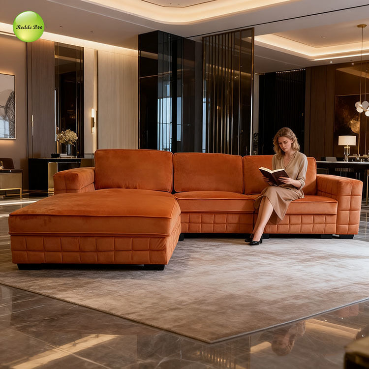 Velvet Sectional: A Fusion of Timeless Tufting and Functional Glam for Your Dream Sanctuary