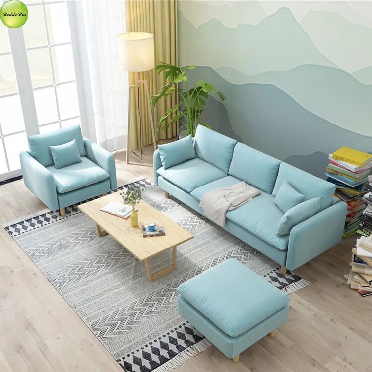 Multicolor Fabric Sectionals: Vibrant Hues, Scandi - Chic – Ideal for Bold, Personalized Modern Interiors