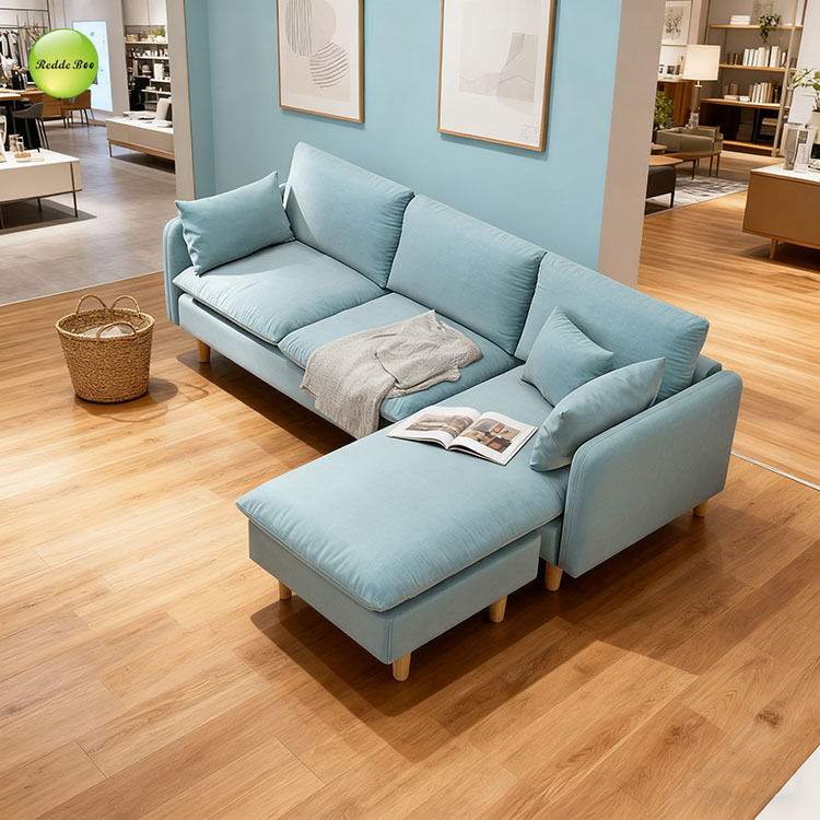 Multicolor Fabric Sectionals: Vibrant Hues, Scandi - Chic – Ideal for Bold, Personalized Modern Interiors