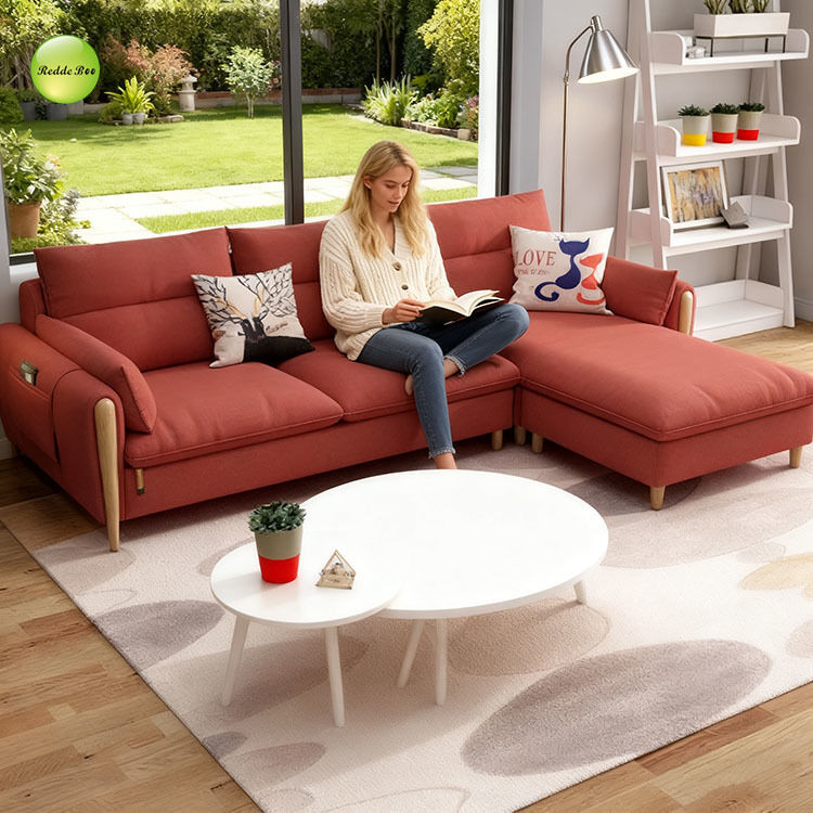 Heavy Duty Corner L Shaped Sectional Sofa Couch Recliner Low Profile