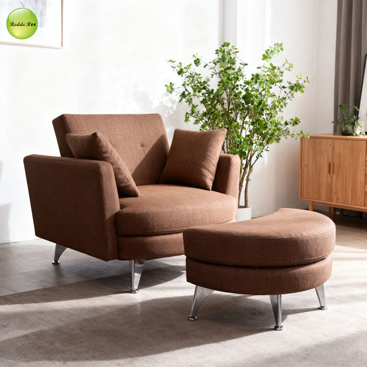 Solid Wood Extendable Sofa Bed Furniture Sleeper Couch Pull Out Skin Friendly